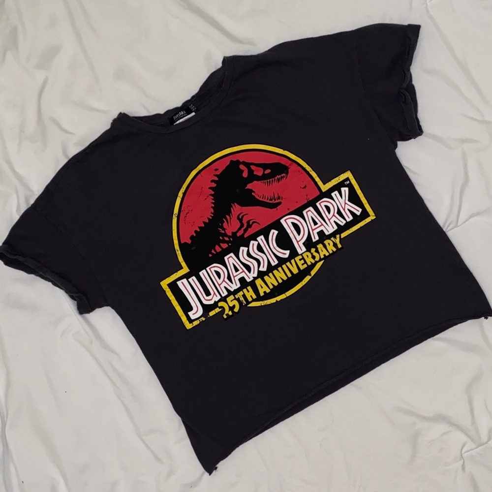 Jurassic Park 25th anniversary crop top